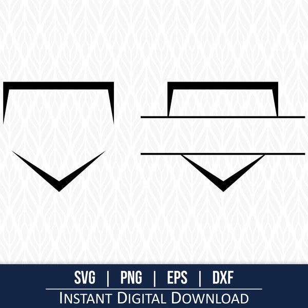 Baseball Home Plate SVG