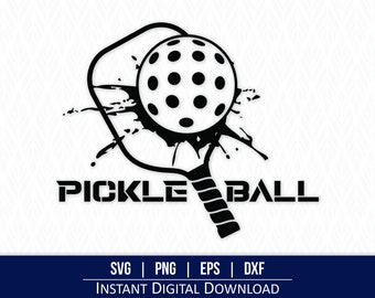 Pickleball SVG | Pickle Ball PNG - Instant Digital Download - svg, png, dxf and eps included!