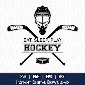 Hockey SVG - Instant Digital Download - svg, png, dxf and eps included!