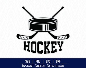 Hockeyschläger svg, Hockeyschläger svg, Hockeyschläger svg - Sofortiger digitaler Download - svg, png, dxf und eps inklusive!