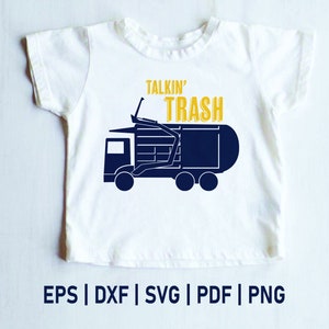 Garbage Truck SVG - Instant Digital Download