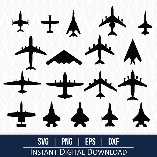 Air Force Planes SVG