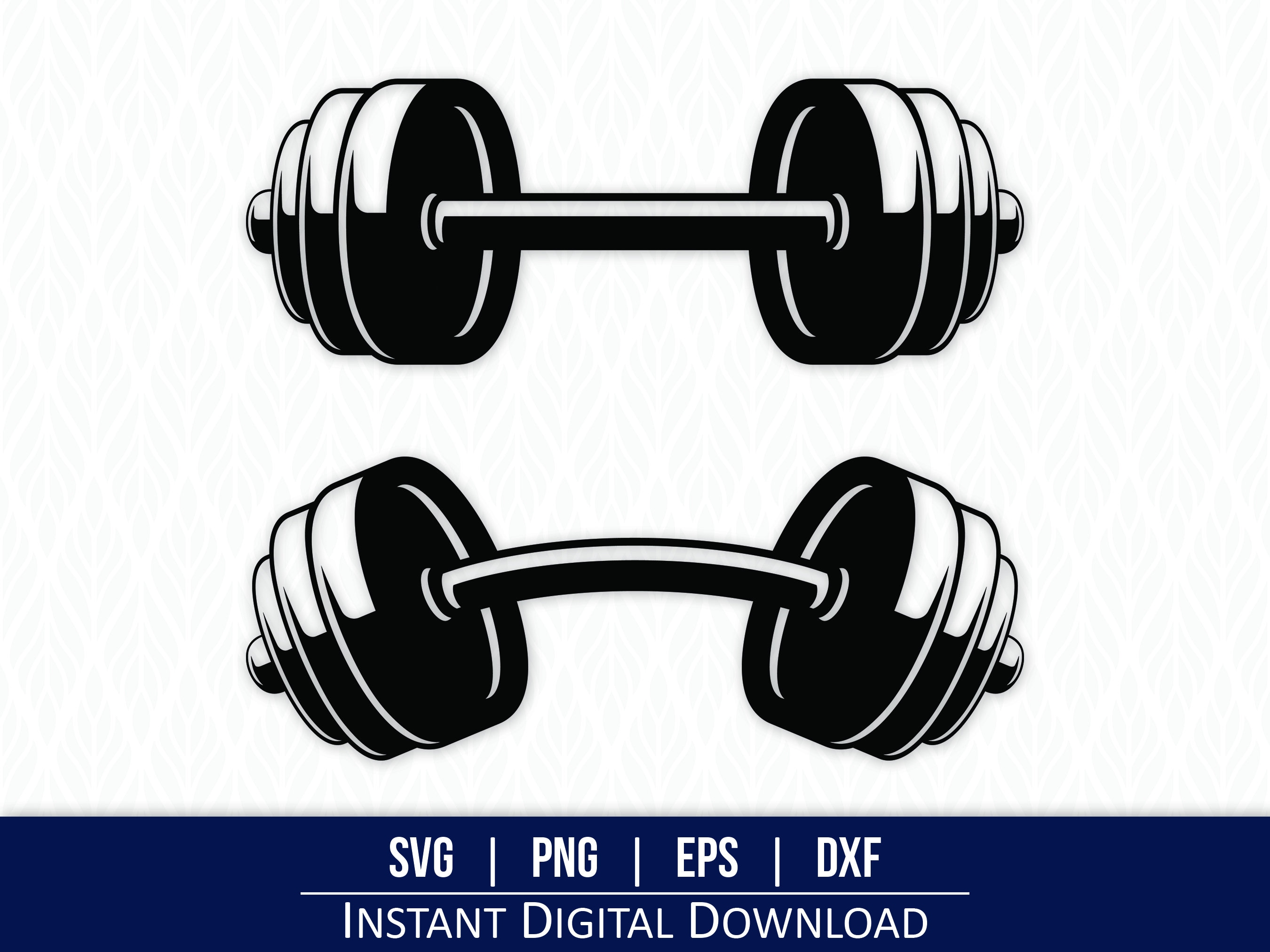 Workout Powerlifting Gifts For Men Women Colorful Dumbbell SVG Files –  creativeusarts