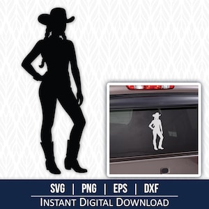 Cowgirl SVG, ranch svg, svg de fille de la campagne, fichier de coupe cow-girl, cow-girl pour cricut, silhouette, gravure laser et plus
