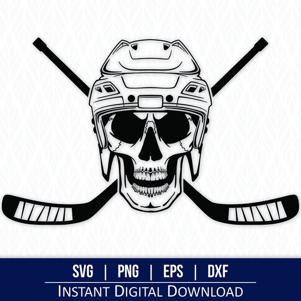 Hockey Skull SVG