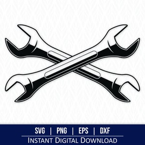 Wrench svg, mechanic svg, tools svg - Instant Digital Download - svg, png, dxf and eps included!