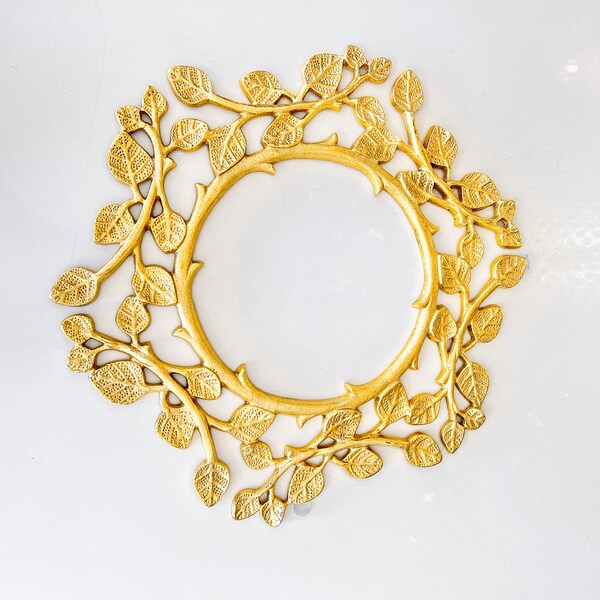 Gold Laurel Wreath Etsy