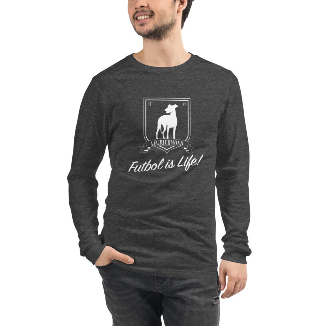 Ted Lasso Futbol is Life Unisex Long Sleeve Tee Ted Lasso Etsy