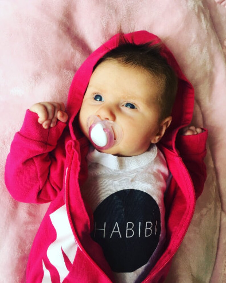 Habibi Baby Onesie Lebanese Sweetheart Arabic Baby Gifts Etsy