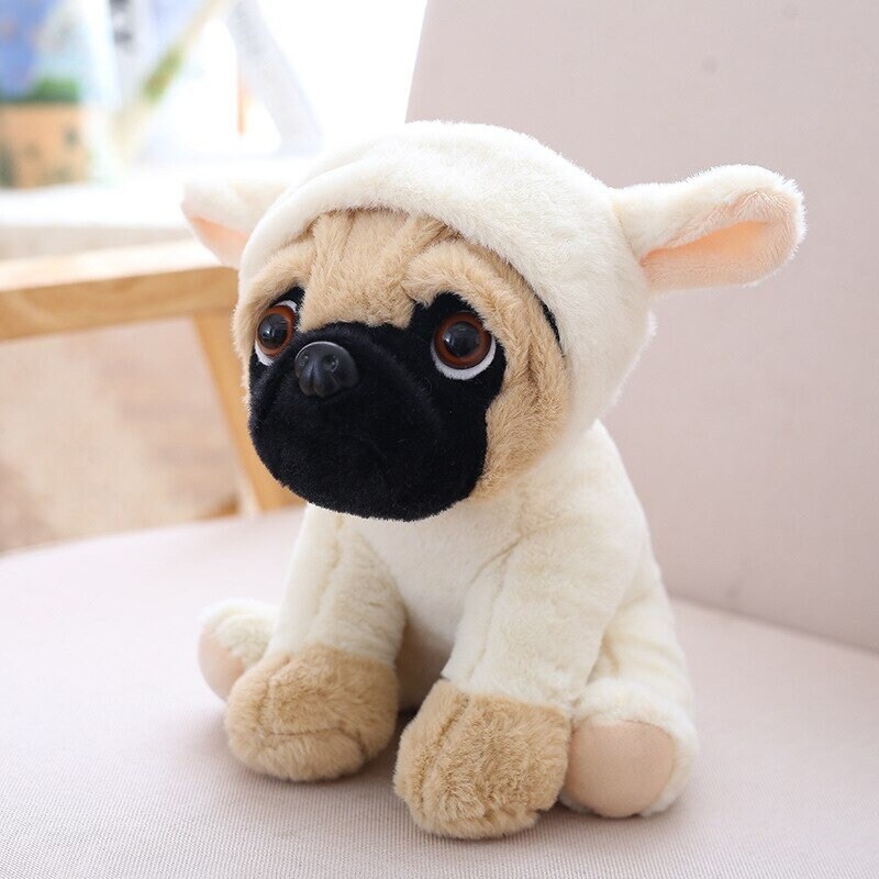 Teddy Bear Plush Pug Cute Pug Toy Toy for Kids Gift for Etsy