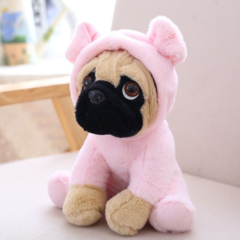 Teddy Bear Plush Pug Cute Pug Toy Toy for Kids Gift for Etsy