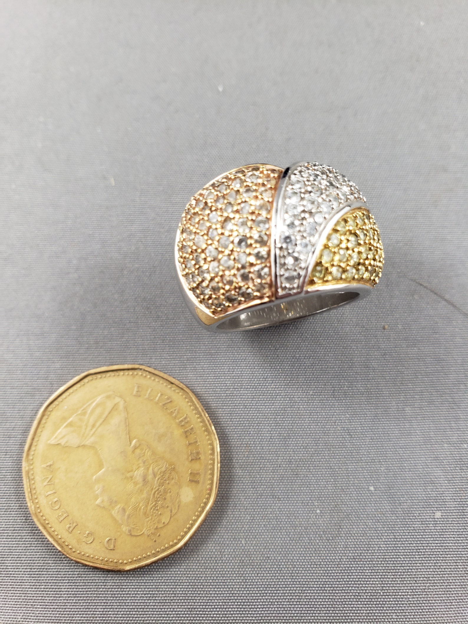 Vintage Sterling Silver Ring - Etsy