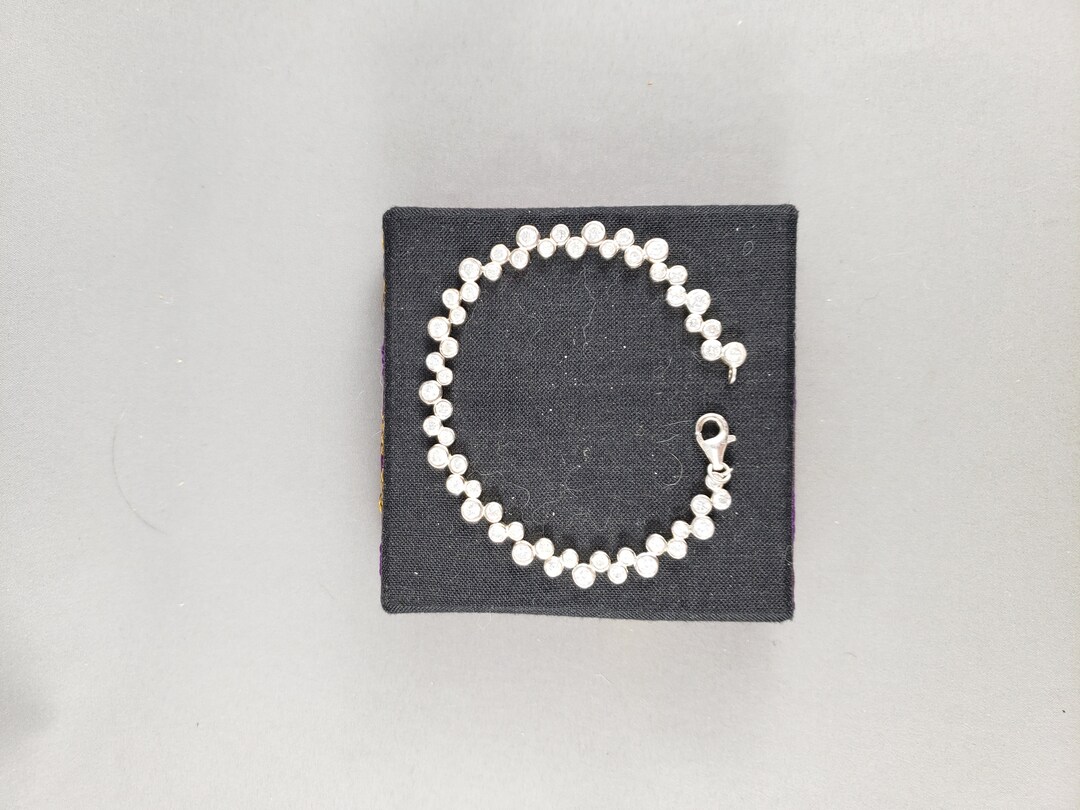 Vintage Sterling Silver Bracelet Etsy