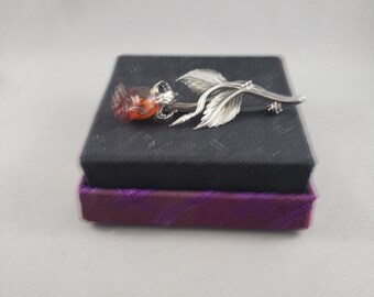 Vintage Sterling Silver Brooch