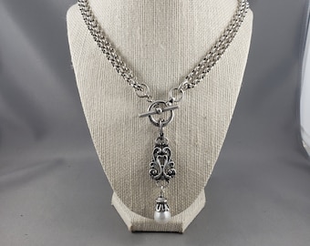 Vintage Sterling Silver Miglio Necklace