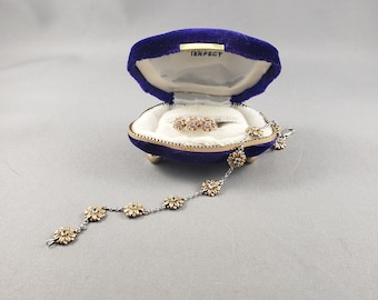 Vintage Sterling Silver Bracelet & Ring