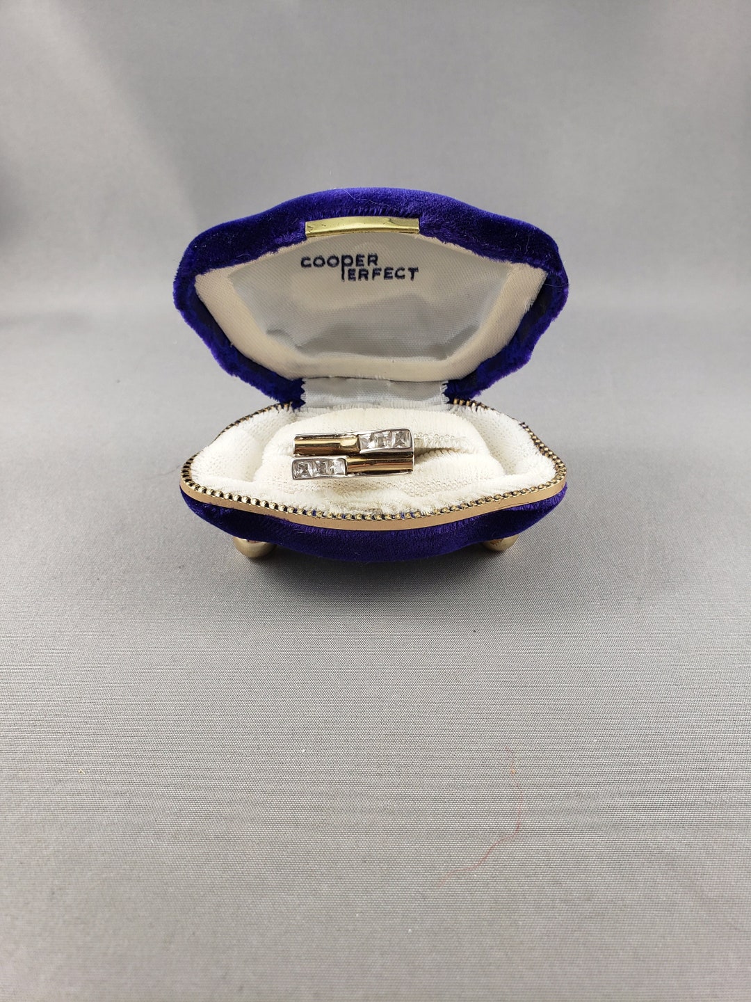 Vintage Sterling Silver 10 Kt Gold Ring - Etsy