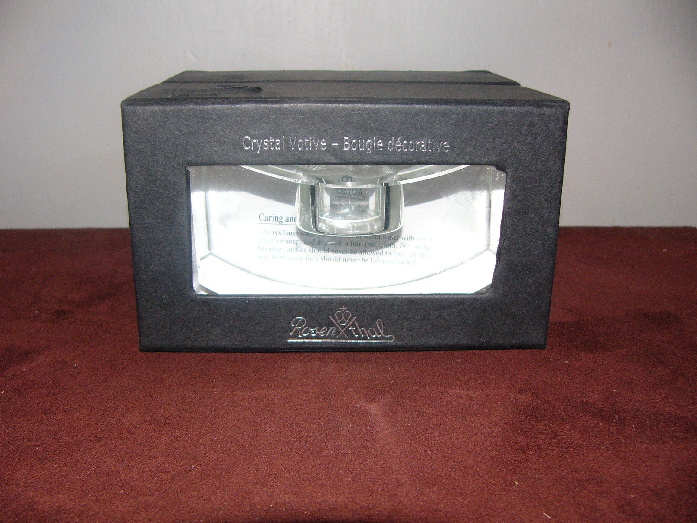 Vintage Pair of Rosenthal Candle Holders Etsy Canada