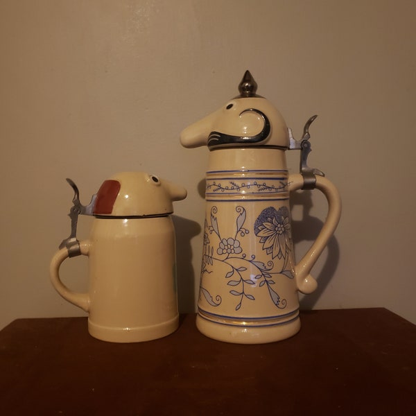 Vintage Schultz & Dooley Beer Steins