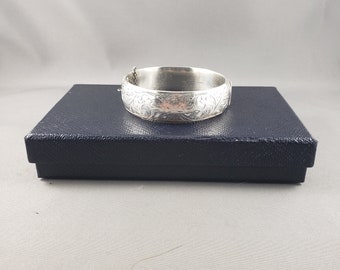 Vintage Sterling Silver Cuff Bracelet