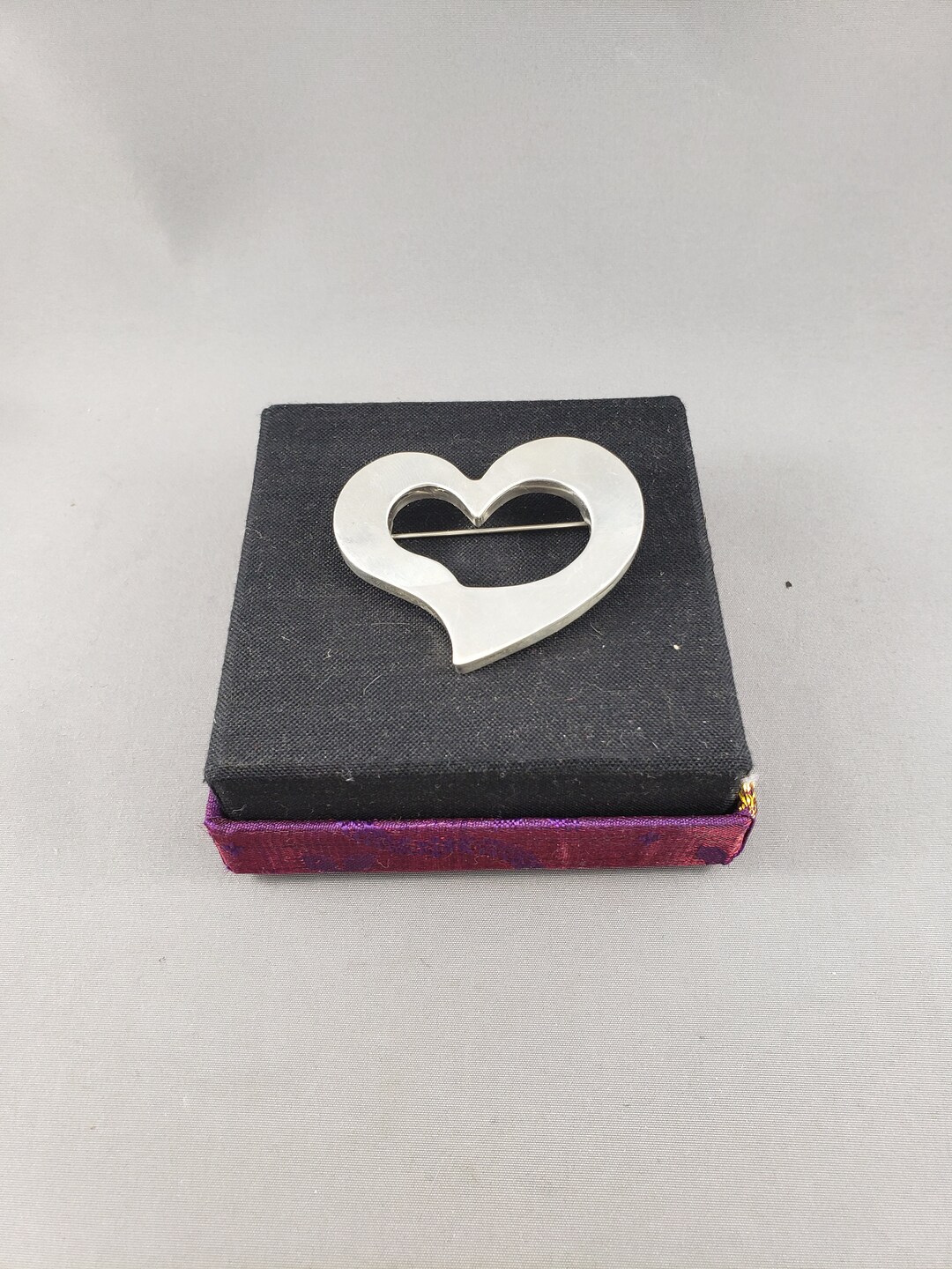 Bague Cœur noir surélevé | Argent sterling | Pandora nada