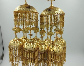 Golden Kalira Set for Indian Wedding