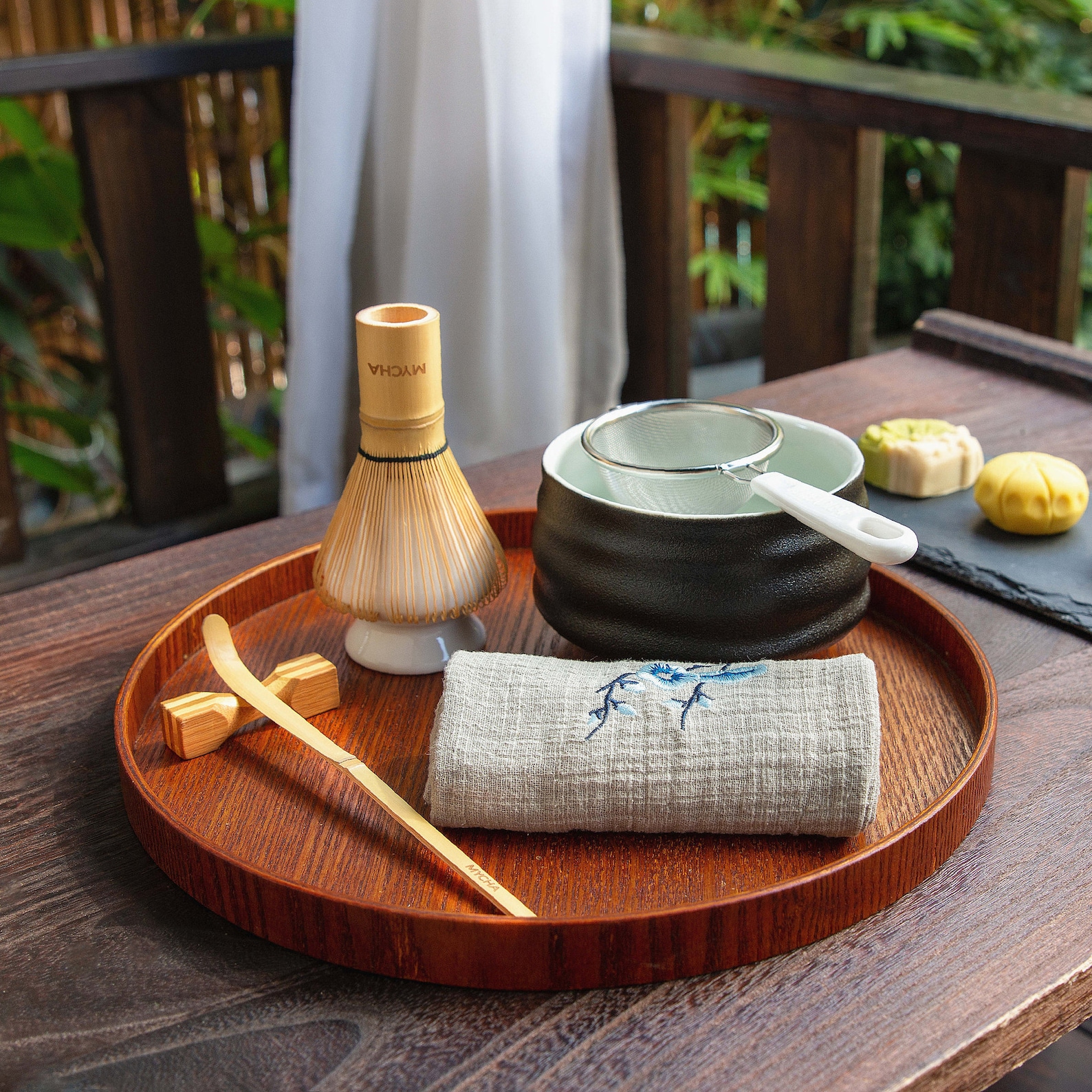 Handmade Matcha Bowl Matcha Gift Set With Bamboo Whiskwhisk Etsy