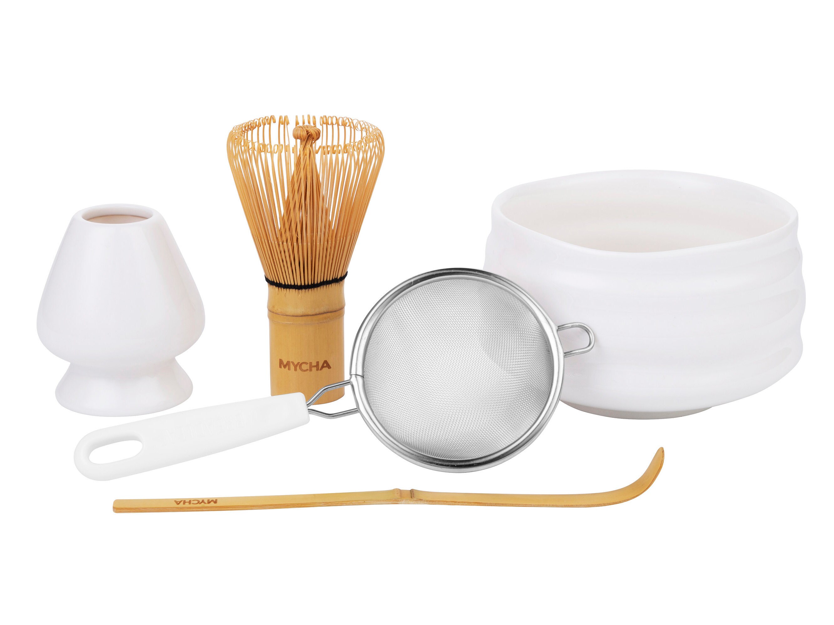 Matcha Set of 5PCS with Ceramic Matcha BowlBamboo WhiskWhisk Etsy
