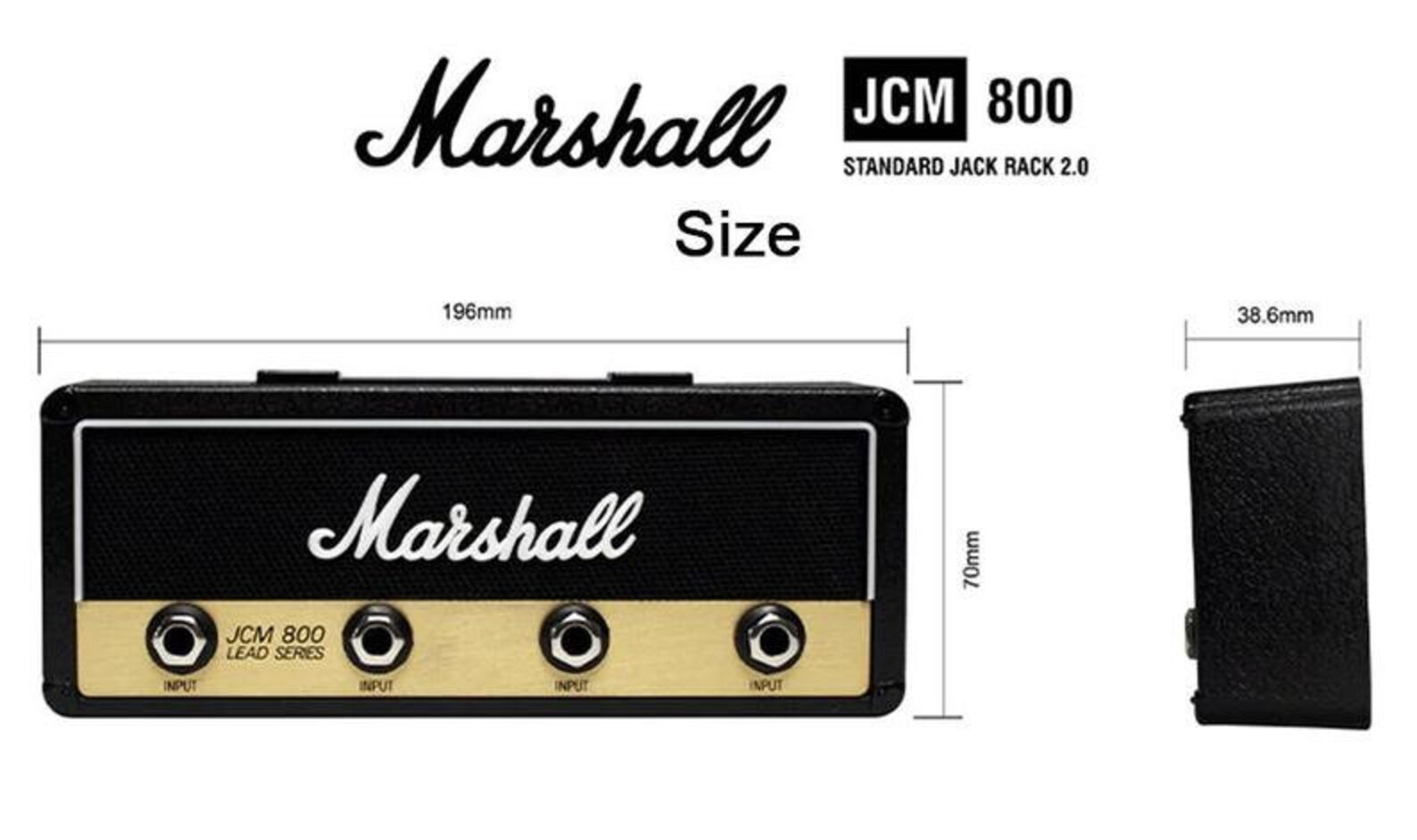 Marshall Key holder JCM800 for wall Marshall Guitar Keychain Etsy
