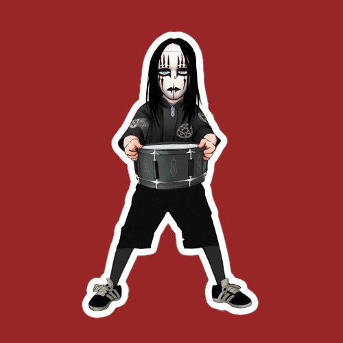 Joey Jordison and Shawn Clown Crahan Slipknot Cute Chibi Vinyl Etsy