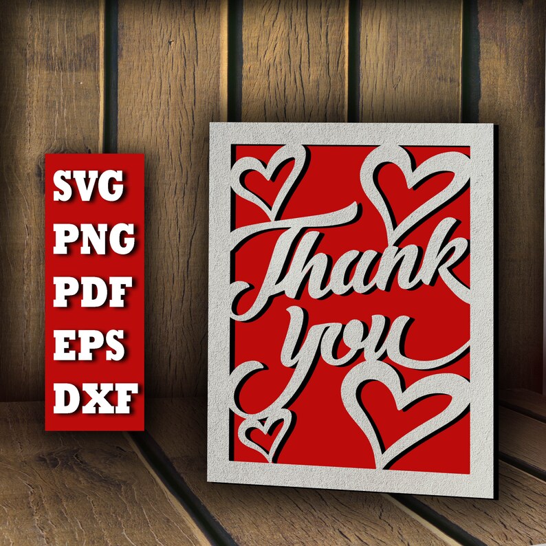 Download Thank you card svg cricut joy card papercut lasercut ...