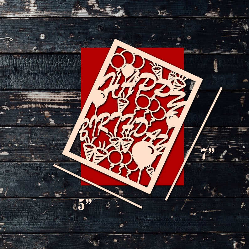 Download Paper Party Supplies Birthday Cards Happy Birthday Card Svg Cut File Funny Birhtday Card Svg For Him Svg Happy Birthday Card For Cricut Papercut Template