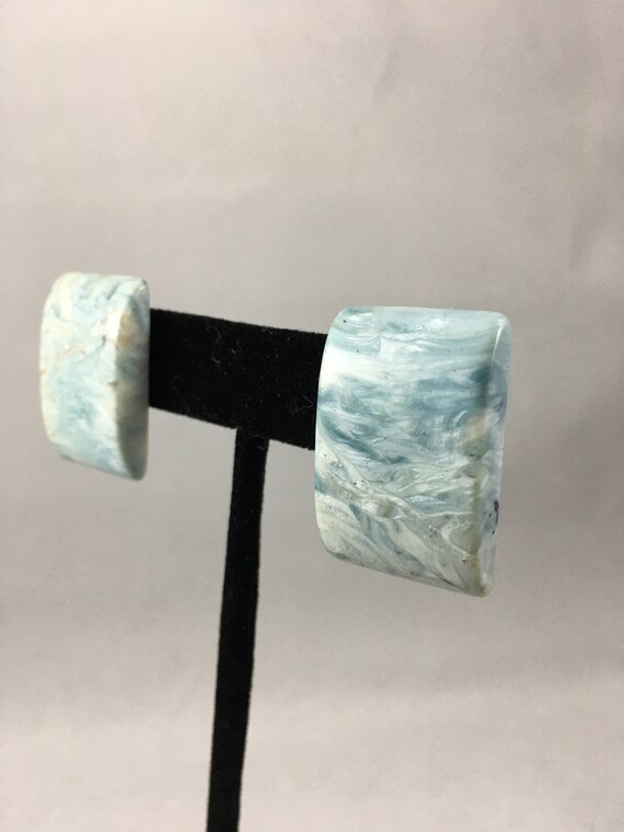 1980s Faux Blue Marble Post Backs - image 1