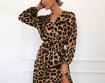 cheetah print maxi