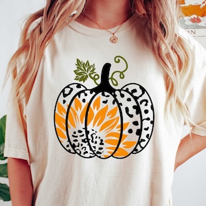 Leopard Pumpkin Sweatshirt,Leopard Print Pumpkin Sweatshirt,Halloween Sweater,Halloween Pumpkin Sweatshirt,Cute Fall Sweatshirt,Thanksgiving