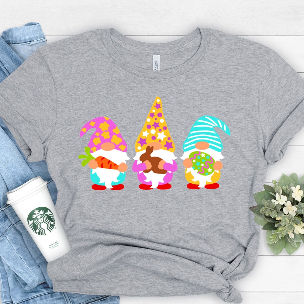 Easter Shirt,Easter Family Shirt,Egg Shirt,Family Matching Shirt,Carrot Shirt,Gnomes Easter Shirt,Easter Day Shirt,Easter Shirt For Woman Detroitslions