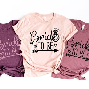 Bride Shirt, Bride to Be, Engagement Shirt, Honeymoon Shirt, Bridal Gift, Wedding Tee, Bridal Shower Gift, Bride Tshirt, Future Mrs