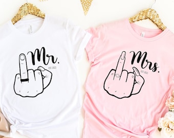 Mr and Mrs Shirt,Mr and Mrs,Just Married Shirt,Honeymoon Shirt,Wedding Shirt,Wife and Hubs Shirts,Just Married Shirts,Couple Shirts