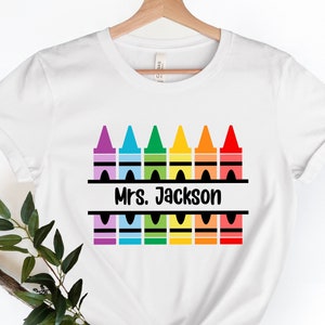 Customized Name teacher Shirt,Personalized Teacher Shirt,Custom Teacher Shirt,Gift for Teachers,Kindergarten Teacher,Teacher Appreciation