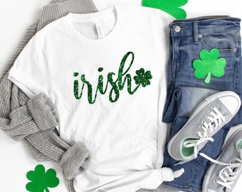 Irish Shirt, St. Patrick's Day Shirt, St. Patrick's Day T-Shirt for Women, St. Patrick's Shirt for Men, Luck of the Irish, Shamrock Shirt