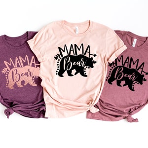 Mama Bear Shirt, Mom Shirts, Momlife Shirt, Shirts for Moms, Mothers Day Gift, Mama Tee, Mama Bear T-shirt, Mama Bear Tee,Baby Shower Gifts