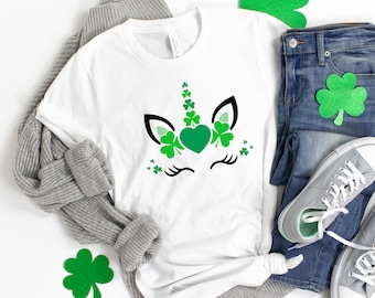St Patrick's Day Unicorn Shirt,Shamrock Shirt,Saint Patricks Day Shirt,St Paddys Day Shirt,Saint Patricks Day Family Matching Shirt