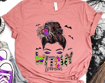 Witchy Woman Shirt, Witch Shirt, Funny Halloween Shirt, Halloween Shirts, Halloween Party Tee, Witchcraft Shirt, Halloween Witch Shirt