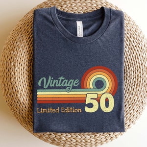 50th Birthday shirt,Birthday Party Tee,Retro 50th Shirt,Limited Edition Birthday Shirt,It&#39;s My Birthday Shirt,Funny Birthday Shirt