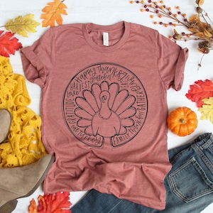 Thanksgiving Shirt,Turkey Shirt,Thanksgiving Tees,Fall Shirts for Women,Harvest Shirts,Thanksgiving Family Shirts,Thanksgiving Shirt,Blessed