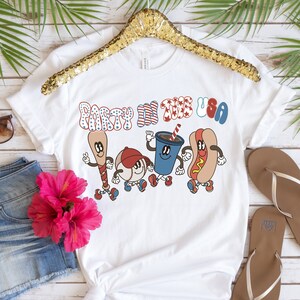 Retro Party in the USA Shirt,Party In The USA Shirt,4th of July Shirt,Independence Day Shirt,USA Patriotic Tee,4th of July Party Shirt