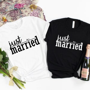 Just Married Shirt,Mr and Mrs,Just Married Shirt,Honeymoon Shirt,Wedding Shirt,Wife and Hubs Shirts,Just Married Shirts,Couple Shirts