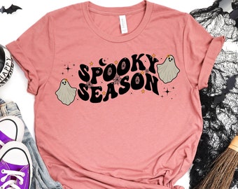 Spooky Season Shirt,Fall Shirt, Spooky Season Halloween Shirt, Halloween T-shirt, Halloween vibes, Halloween Funny Gift Tee