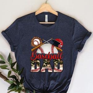 Baseball Dad Shirt, Baseball Shirt, Baseball Papa Geschenk, Vatertagsgeschenk, Geschenk für Mann, Geschenk für Papa, Geschenk für ihn, Vatertagsgeschenk