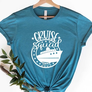 Cruise Squad Shirt,Matching Cruise Shirts,Cruise 2025 Shirts,Matching Family Outfits,Besties Cruise Vacation Shirt,Cruise Shirts Bon Voyage